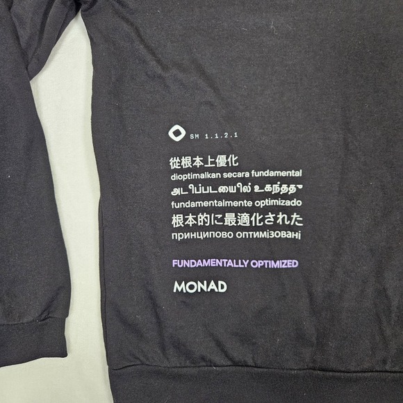 Marine Layer Sunset Pullover Hoodie Men Largw Black Casual Outdoor Logo Custom - Picture 8 of 10